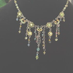 COPY - Waterfall crystal necklace